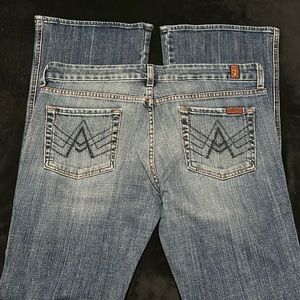7 For all mankind “A” pocket